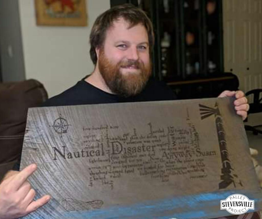 SPP_Pallets's tweet photo. We've been loving the #AfterPics of opened presents today!
Here is another beaut!
@GordQuotes #NauticalDisaster https://t.co/Wqh6wialE6