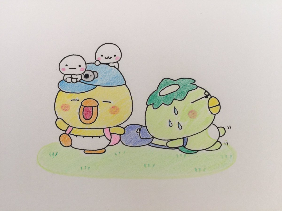 いしいともこ しろまる 昔の手描きイラストです