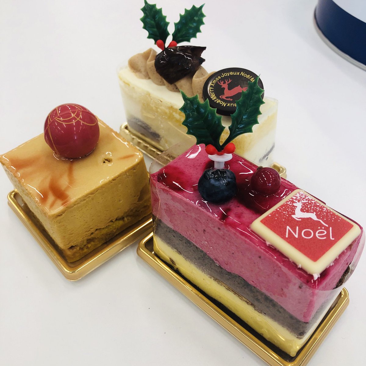 花よりお団子 東京 على تويتر 昨日のクリスマスケーキ どれも美味しかったけどやっぱり大きさで選んでしまうわたし 笑 クリスマスケーキ 大きい方がいい