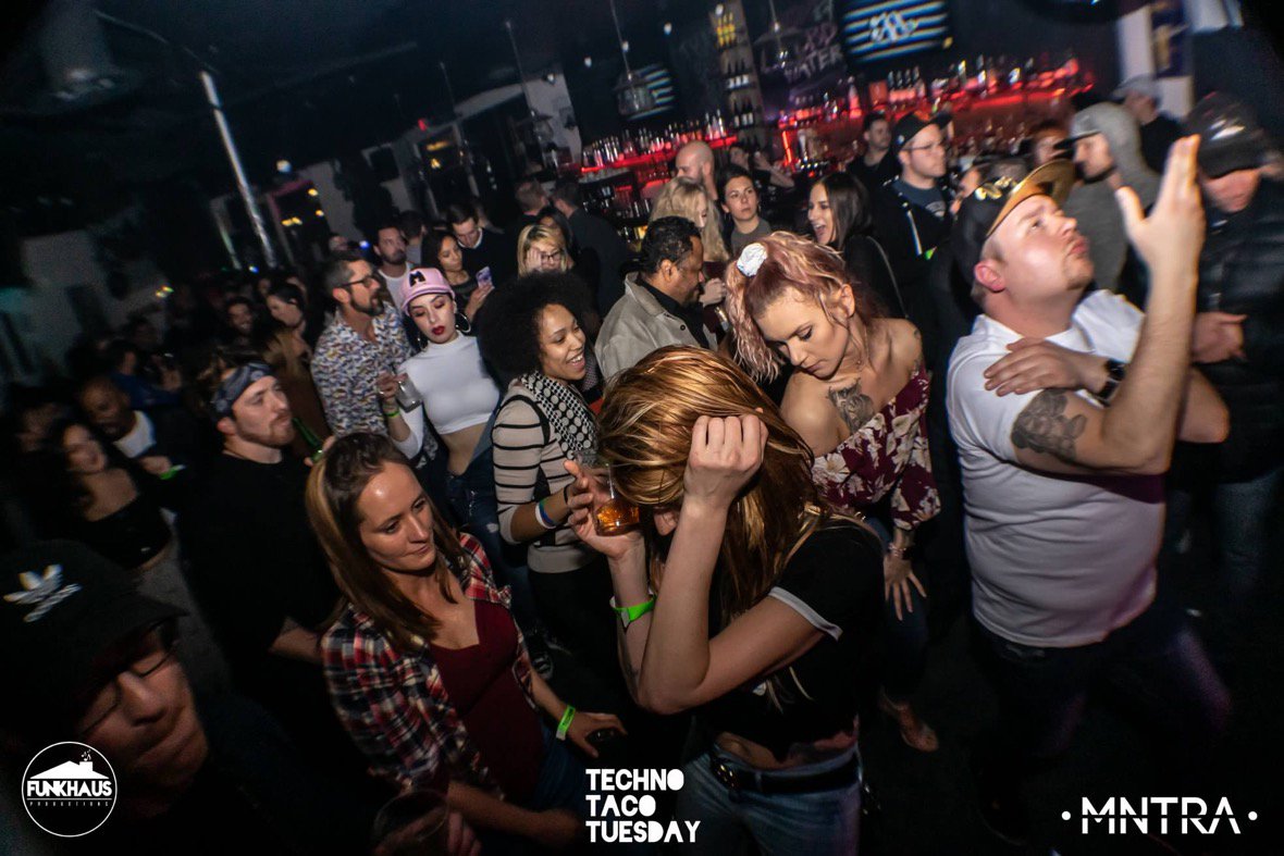 Funkhauslv's tweet photo. Merry Christmas 🎄 Photos from last week of @GermanBrigante at @TechnoTacoTues! We have Huxley in 3 weeks!! Get your $10 presales for your loved ones, an excellent last minute Christmas gift. Tickets at https://t.co/JBLATGvcSe #Dirtybird #GetPhysicalMusic https://t.co/GRlcGK865c