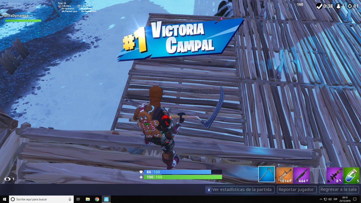Amigooooo primera victoria en solo en pc despues de casi 2 meses estar con las pc, al fin salio una con banda de kills