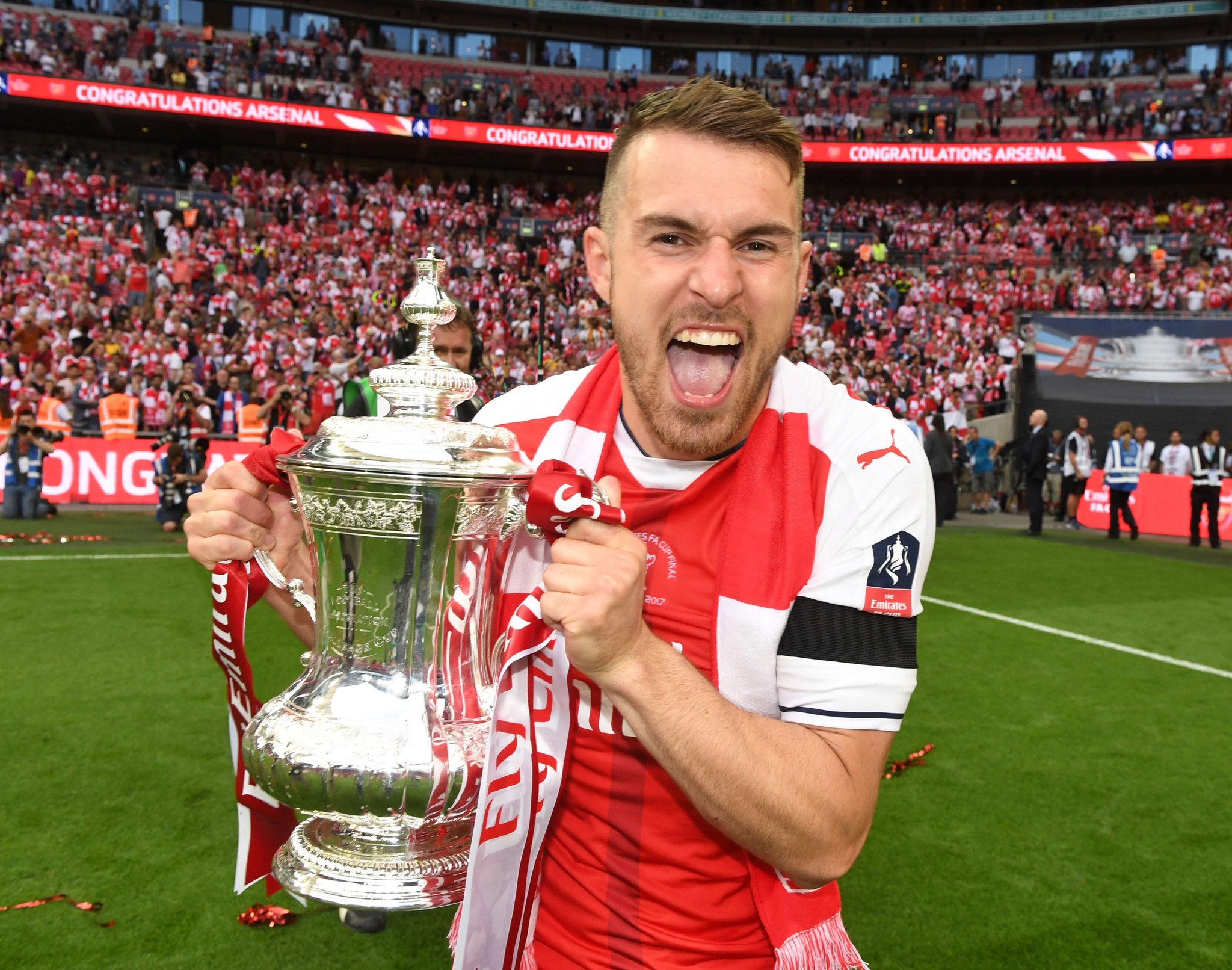  Happy birthday to Aaron Ramsey, who turns 28 today 