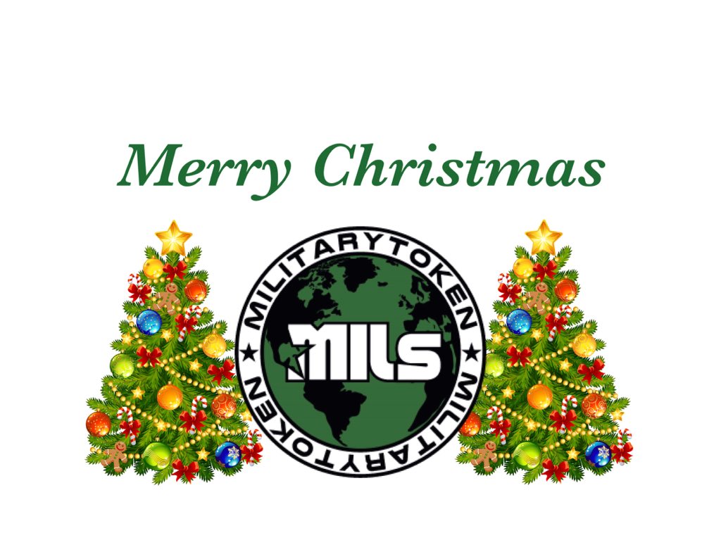 MilitaryToken's tweet image. Merry Christmas to the @MilitaryToken and @VetStoreUSA communities. Especially those of you serving overseas away from family today, thank you for a safe Christmas here at home 🇺🇸