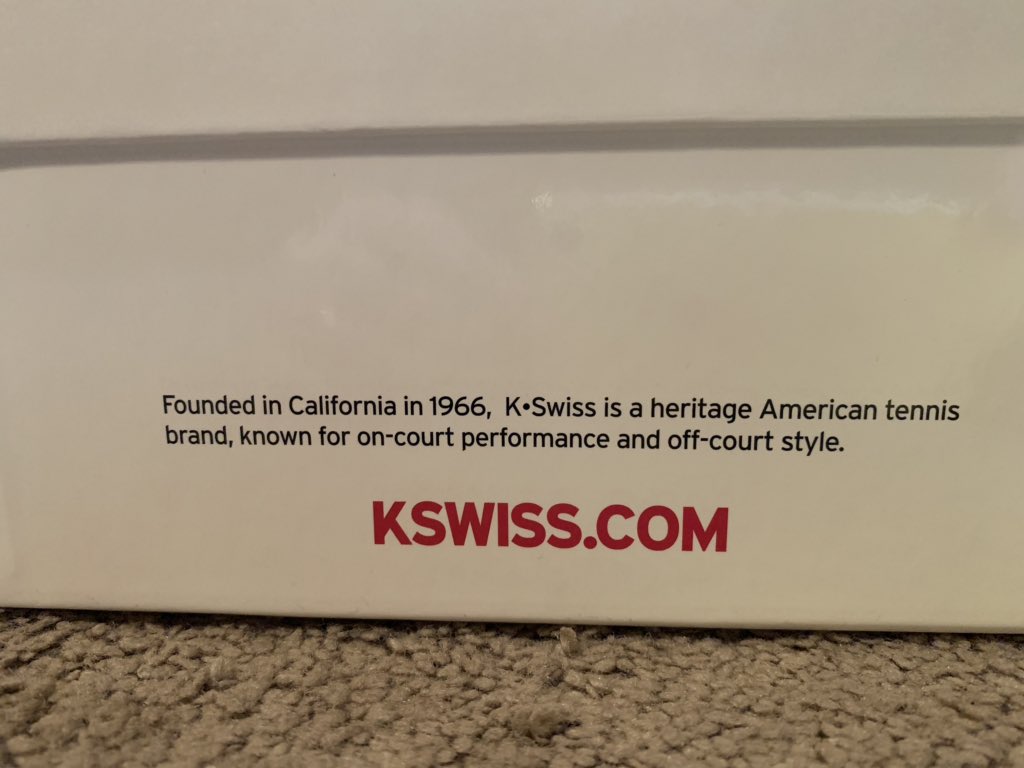 malachiobrien's tweet image. #QuestionOfTheDay . Am I weird? I ordered my @garyvee @KSWISS #sp93 a few weeks ago from @ShoePalace . Was totally bummed out when I missed getting the #darkclouds . When these arrived, I wrapped them and put under the tree. Opened today!! #merrychristmas to myself. #passion