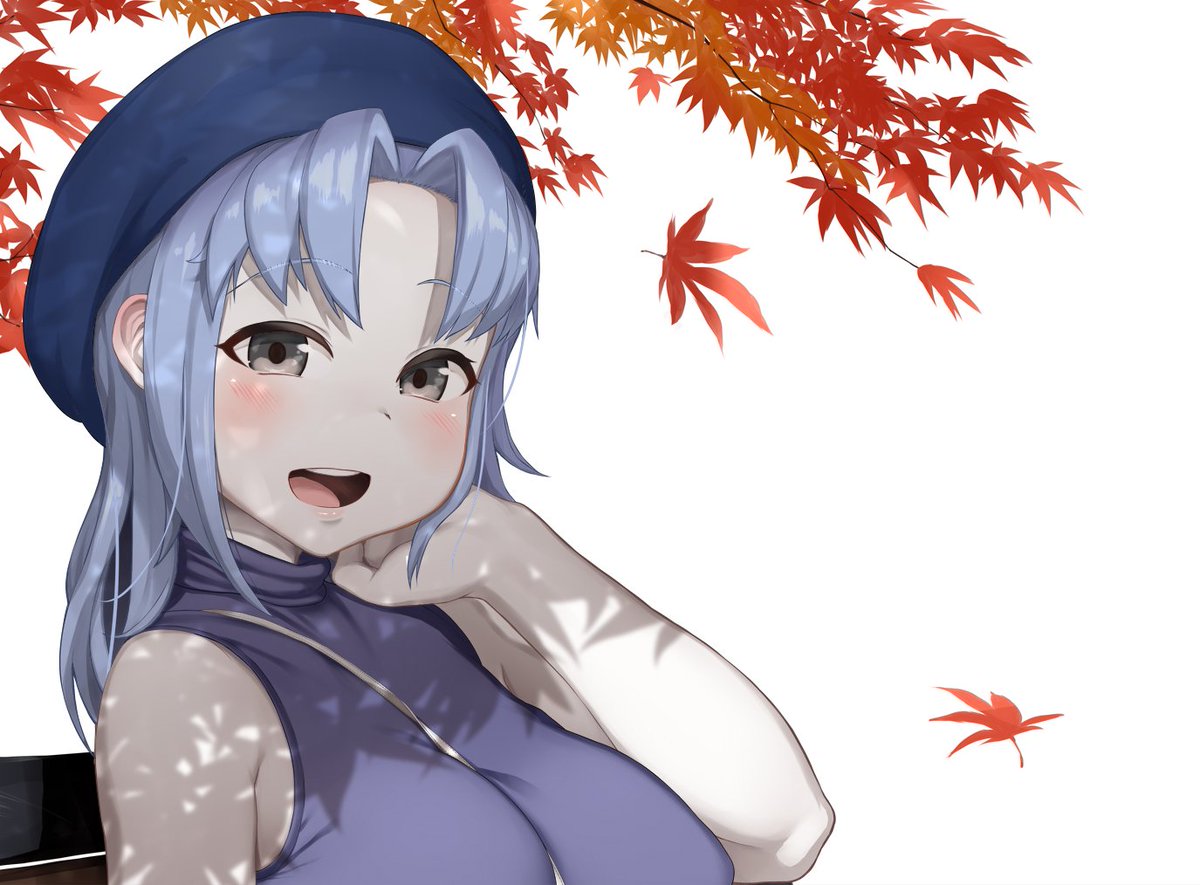 小麦粉とデートする的なシチュエーションが描きたかった…。2枚目はトリミングです。 