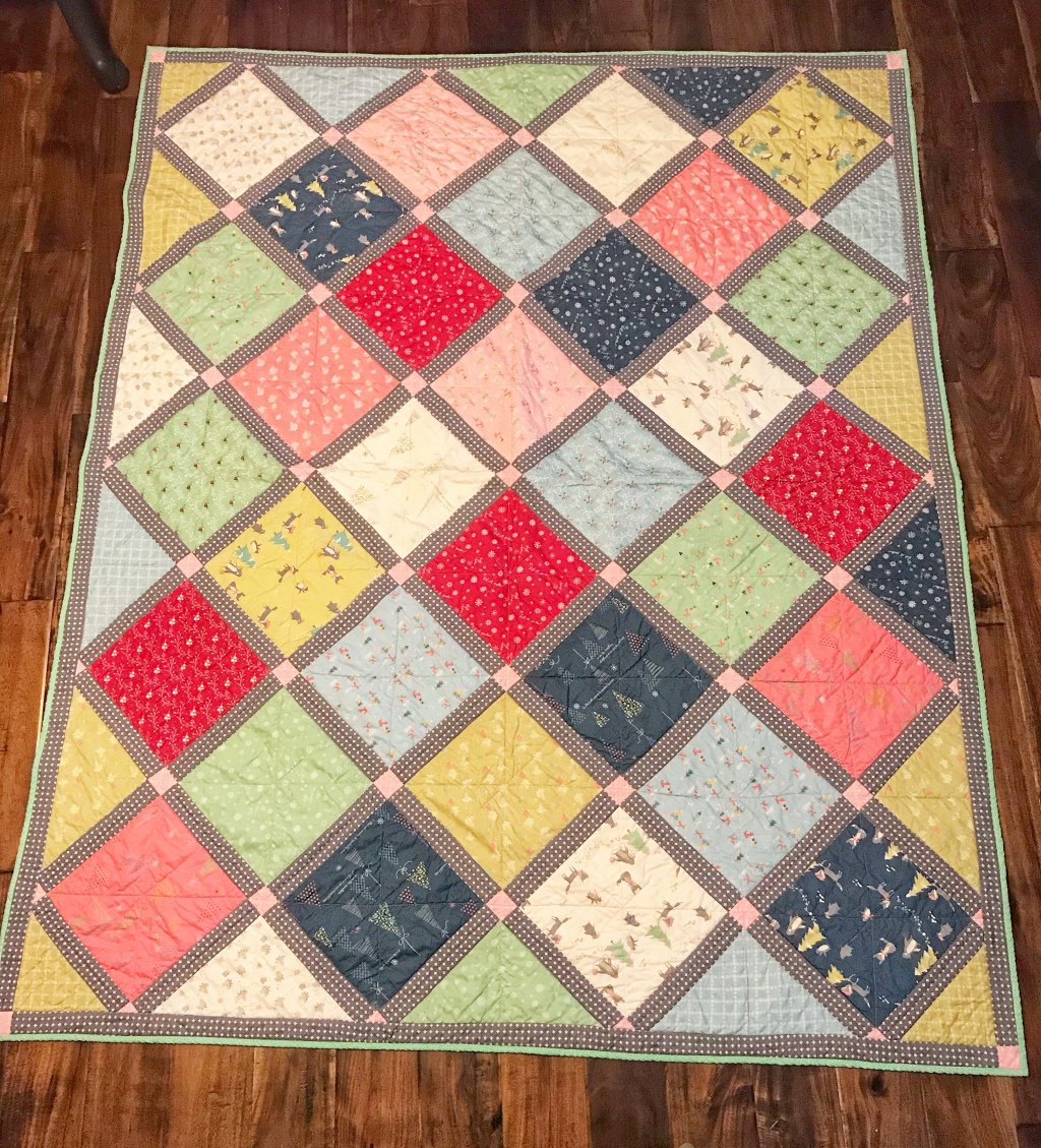 thequiltedlamb's tweet photo. A Christmas Quilt https://t.co/iqvdRhxsXs https://t.co/34JL4QQAz1
