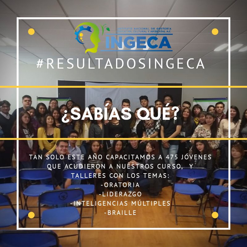 INGECAMEX's tweet photo. #ResultadosINGECA 2018 https://t.co/NIOfbRGvLg