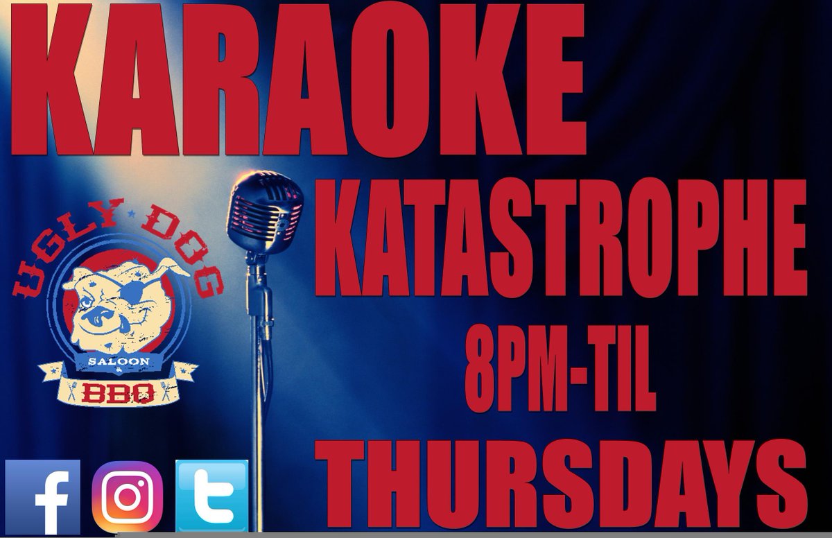 It's Back!!! #Karaoke #Katastrophe in now on its NEW night EVERY THURSDAY 8pm-til!!!
