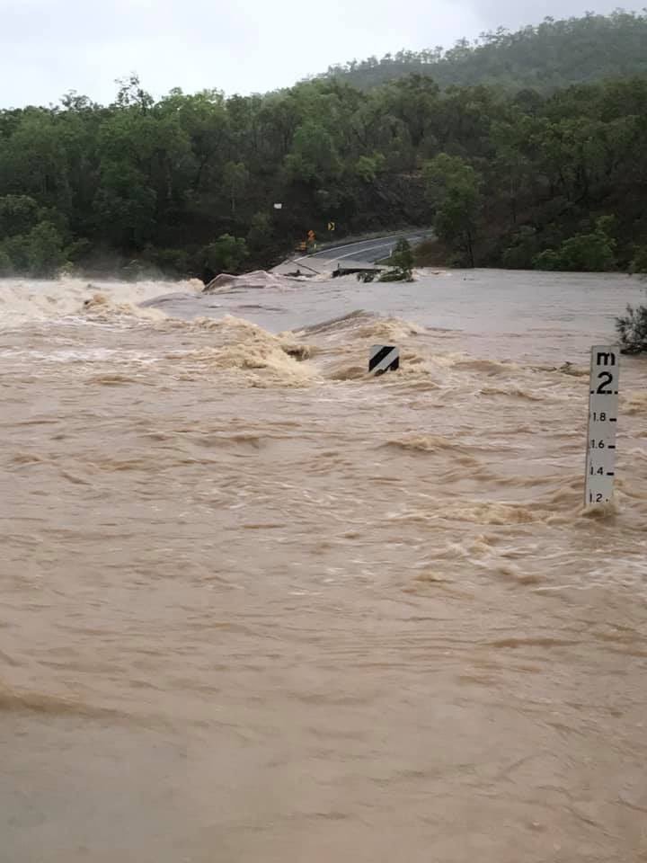GerhardtPearson's tweet image. Little Annan river log jam. In land road from Cooktown to Cairns blocked for several days now. #goodrain