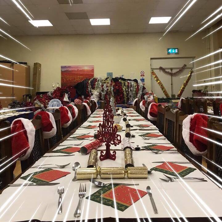 Well done Barrow Community Kitchen Volunteers for hosting Christmas Day Lunch for 55 . People,business,organisations donated food, gifts &amp; money.Staff at Furness General Hospital kindly cooked,a special mention goes to CllrJohn Murphy for his support