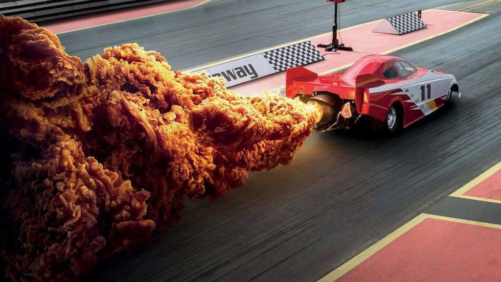 #Design This KFC Hot &amp; Spicy Ad