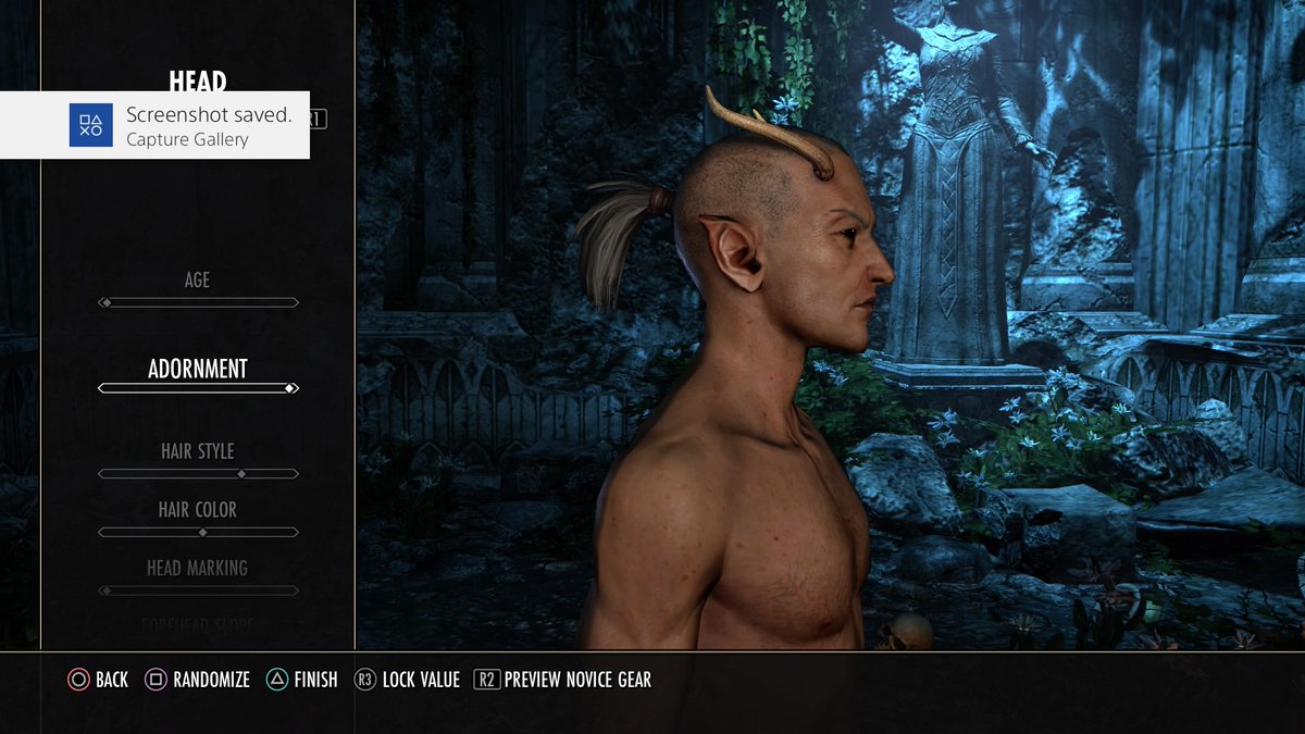 (( Look who I tried to make in ESO lmao