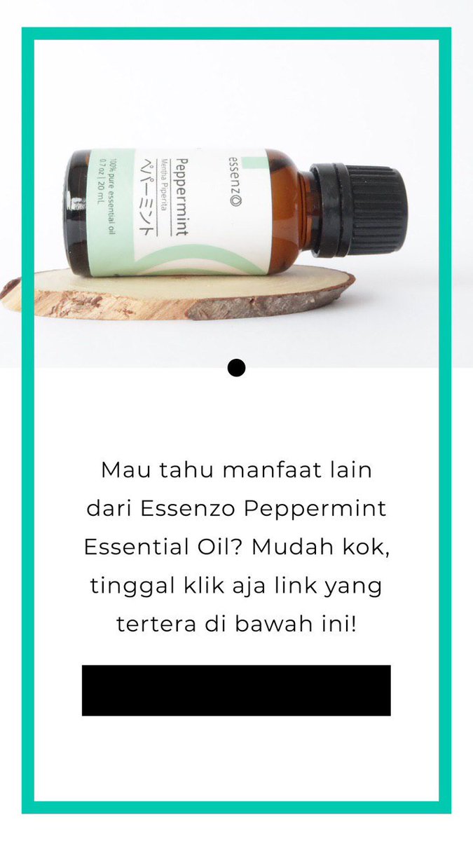 UmatulKh's tweet photo. Info lebih lengkap tentang Flu, Migrain &amp; Peppermint Essential Oil, silakan klik link berikut:
Wa: 081286269682

https://t.co/FmqOnx8Hus

#essenzo#essentialoil#pappermint#flu#migrain#sakitkepala#gangguanlambung#alami#herbal#praktis#sehat#resellerwelcom https://t.co/rV3TcP47nG