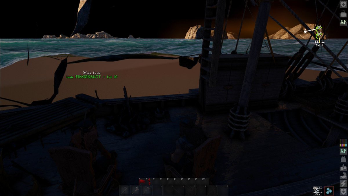 Ex____d's tweet photo. Casually phasing through massive collections of rocks which aren't actually there #Atlas @sailtheatlas https://t.co/7cBJIZFwYn
