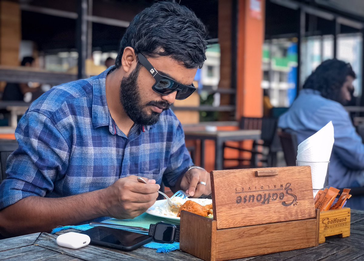 #YourLocalCafe <a href="/SeaHouseCafe/">Sea House Cafe</a> Lunch ah mivaru thaneh noannaane..😎💯