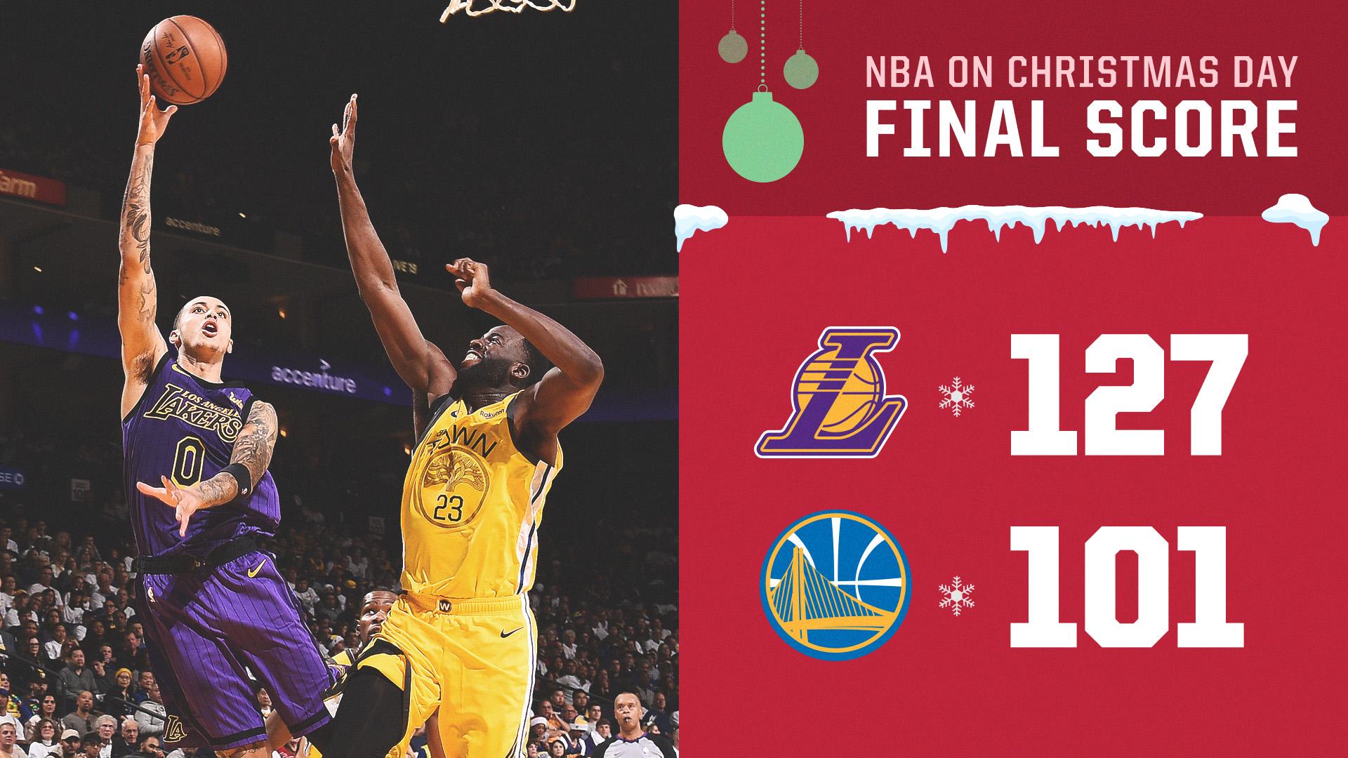 Twitter: "LOS ANGELES WINS! Lakers beat the Warriors in Oakland for the first time since December 2012. https://t.co/C6QaHXYmWE" / Twitter