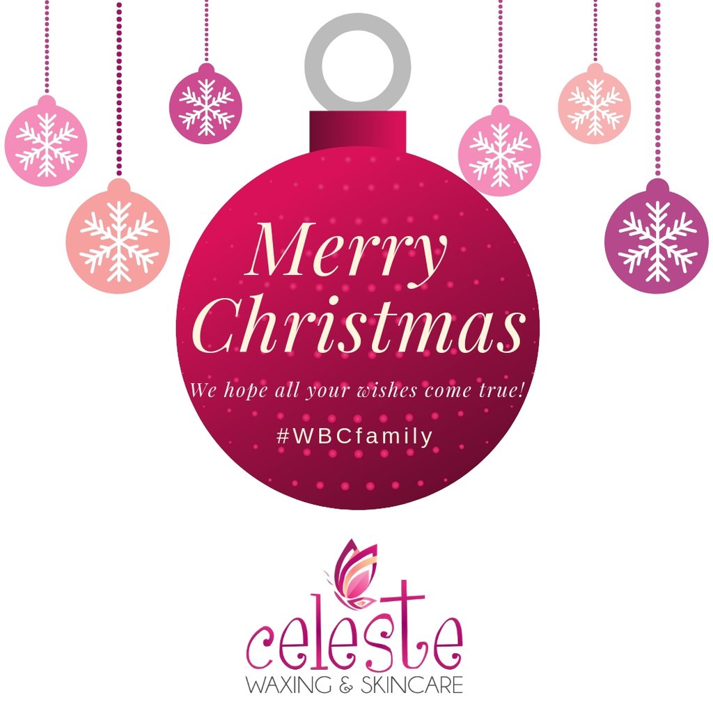 'Tis the season to wish one another joy and love and peace. ☃️

Merry Christmas our dear friends, may you feel the love this special day.❄️🎅🎄

#waxingbyceleste #merrychristmas #WBCfamily #sharethelove #positivevibes #christmasspirit