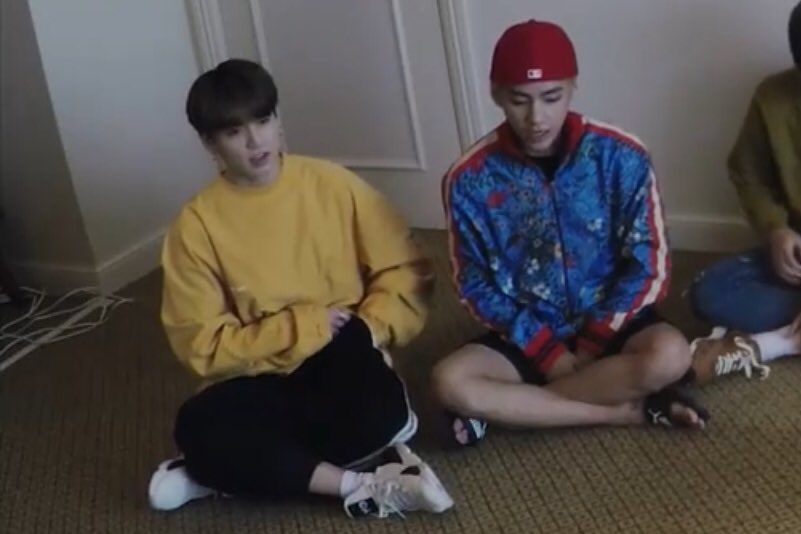 I am so proud of VLive! They surely knows how to use their clips for teaserBigHit is shaking!  #vkook  #kookv  #taekook 