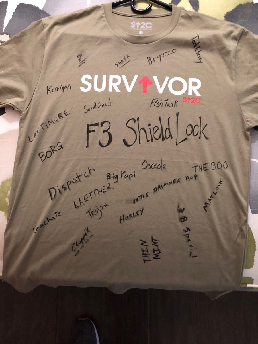 Dave Mills (@f3_harbaugh) on Twitter photo โฆ<a href="/F3Charleston/">F3 Charleston</a>โฉ Thank you F3 Extended Stay Brothers for my gift. Theyโre sure Iโm going to win & understand not making the Gloom in fear of catching something from the wet/cold. Instructions, hang up at home workout area so they can be w/me & wear 1st day back. So grateful! โฆ<a href="/F3Charleston/">F3 Charleston</a>โฉ Thank you F3 Extended Stay Brothers for my gift. Theyโre sure Iโm going to win & understand not making the Gloom in fear of catching something from the wet/cold. Instructions, hang up at home workout area so they can be w/me & wear 1st day back. So grateful!