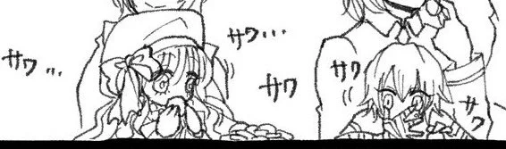 ここの幼女可愛く描けた 
