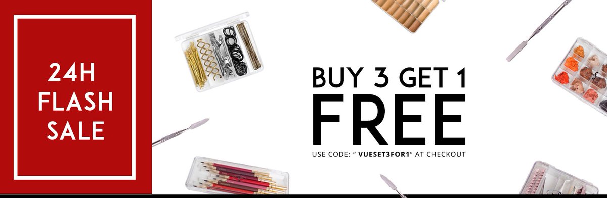 Don't miss out on our BUY 3 VUESETS GET 1 FREE - use code "vueset3for1" at checkout. Happy depotting!