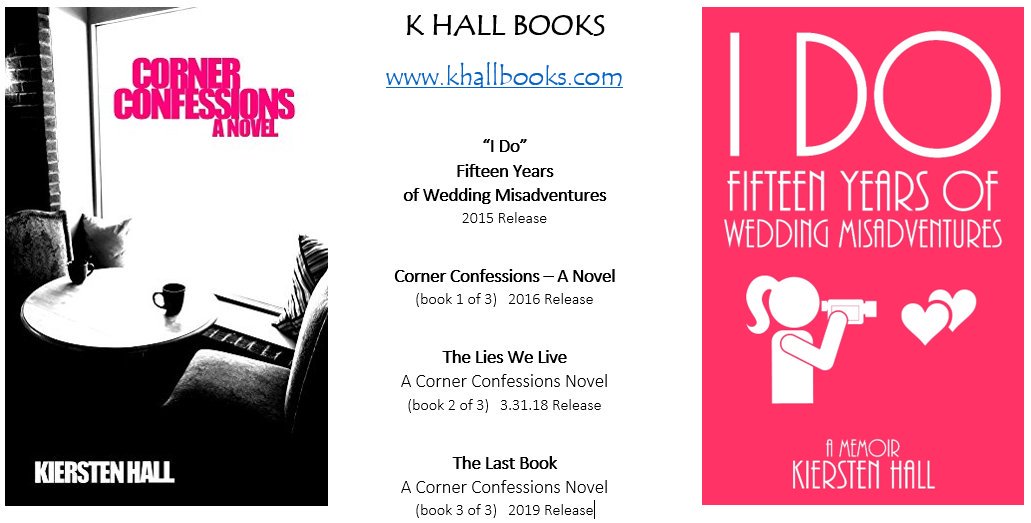 Raymond_Norman's tweet photo. Great reads from @ khallbooks! #IAN1 #shortstories

CORNER CONFESSIONS - A NOVEL (book 1 of 3)
https://t.co/RVwSHVOPrr
THE LIES WE LIVE - A CORNER CONFESSIONS NOVEL (book 2 of 3)
https://t.co/4DvzoRT3er
"I DO" 15 YEARS OF WEDDING MISADVENTURES
https://t.co/kBpE0HFLj8 https://t.co/9PDoLhcObR
