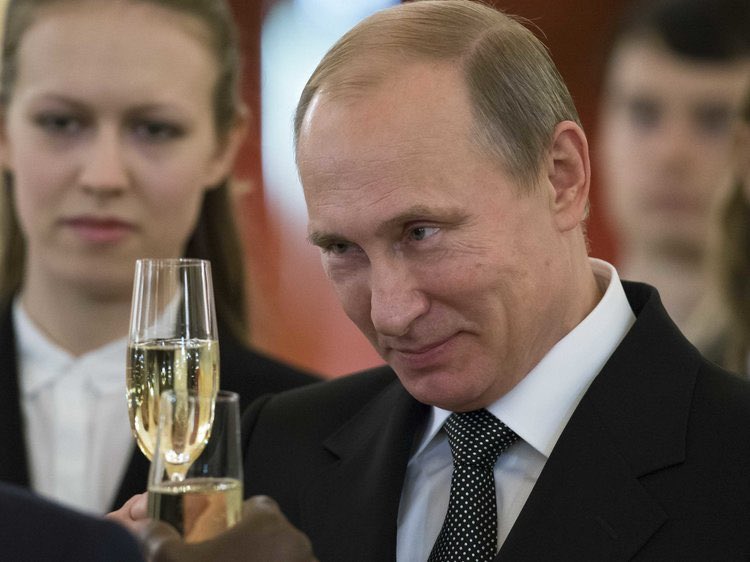 A toast - to another amazingly successful year.
