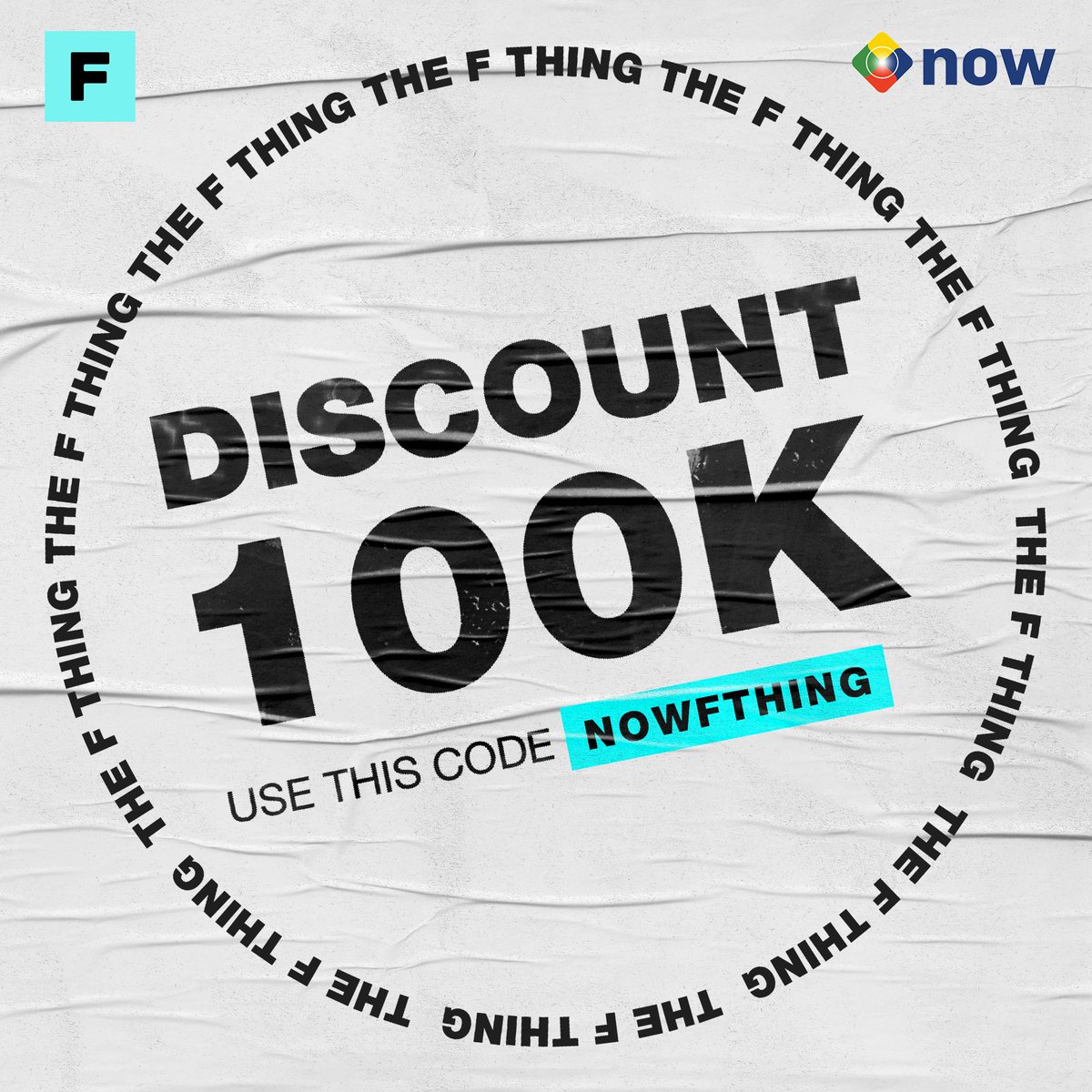 Mau dapet Discount belanja Rp 100.000 dari <a href="/thefthingworld/">The F Thing</a> ? Selamat untuk kamu pengguna setia aplikasi MNC Now! Gunakan kode promo: NOWFTHING untuk dapatkan discount belanja sekarang juga.