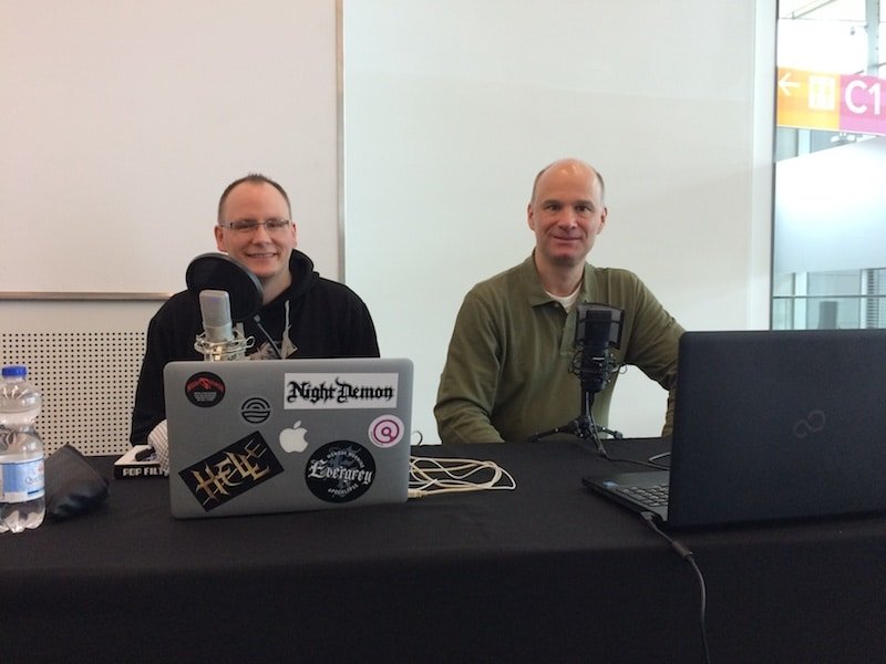 finanzrocker's tweet photo. Der Finanzwesir und ich nahmen auf der INVEST 2018 auch unsere erste Live-Podcast-Folge auf: https://t.co/Cfvj9p078L #Invest2018 https://t.co/uImBq0p03X