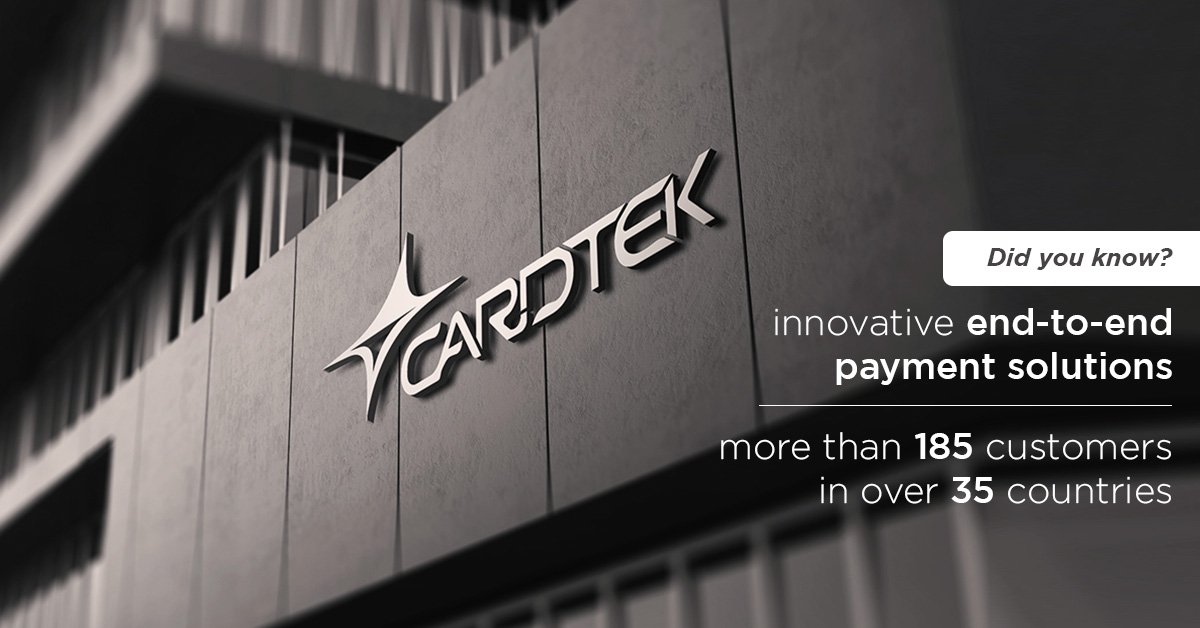 CardtekGroup's tweet photo. Since 2001, Cardtek has been providing innovative end-to-end payment solutions to more than 185 customers in over 35 countries across the globe. https://t.co/wO4J1v88N7
#cardtek #paymentsolutions #didyouknow https://t.co/uTC3UCNeuc