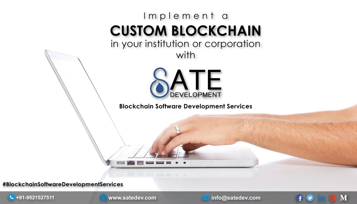 satedevelopment's tweet image. Custom Blockchain Software Development Services from Sate Development.
To learn more about Blockchain Software Development Services, visit us @ 
satedev.com/blockchain-sof…
#Blockchainwebsolutions #Blockchainsoftwaredevelopmentservices #Blockchainapplications #Satedevelopment