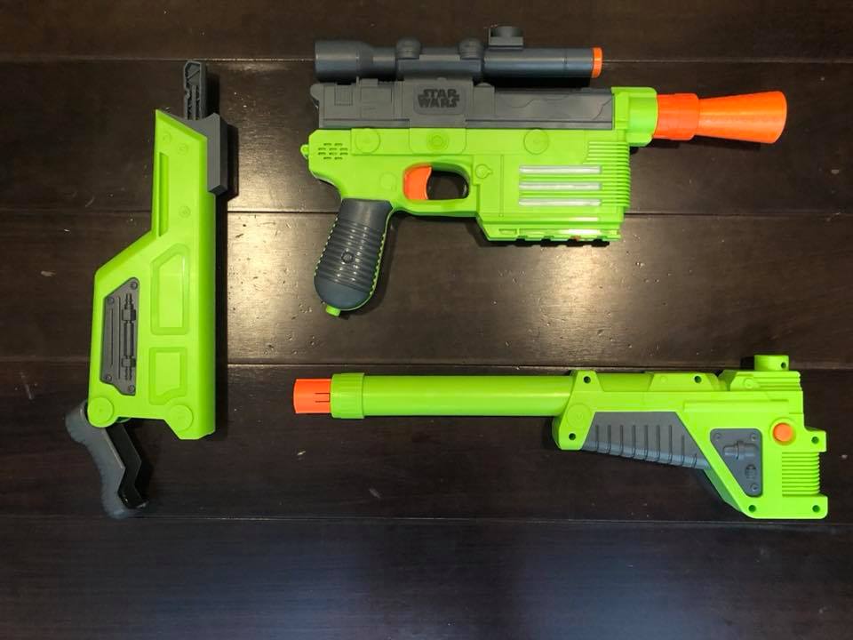 star wars nerf tobias beckett blaster