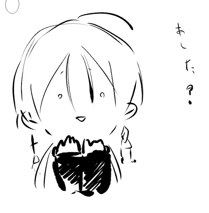 動揺しすぎて何も描けない 
