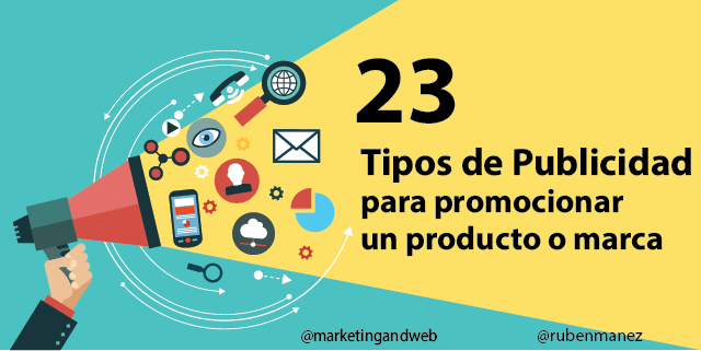 BegoRomero_'s tweet photo. 🎯 23 Tipos de Publicidad que existen y utilizan las empresas 

📣 En función del medio de difusión
📣 En función del contenido
📣 En función del alcance 
📣 En función del target

https://t.co/k731sGenXE

Vía @marketingandweb &amp; @RubenManez 

#MarketingDigital #Publicida https://t.co/GcX67tdyzD