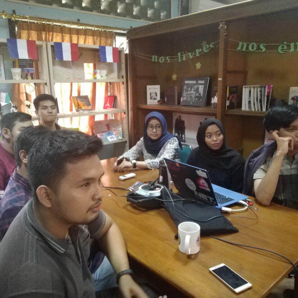 Cou cou! Nonton film bareng kita tadi nih merci beaucoup bagi yang sudah ikutan👏🏻 #wp #wpumy