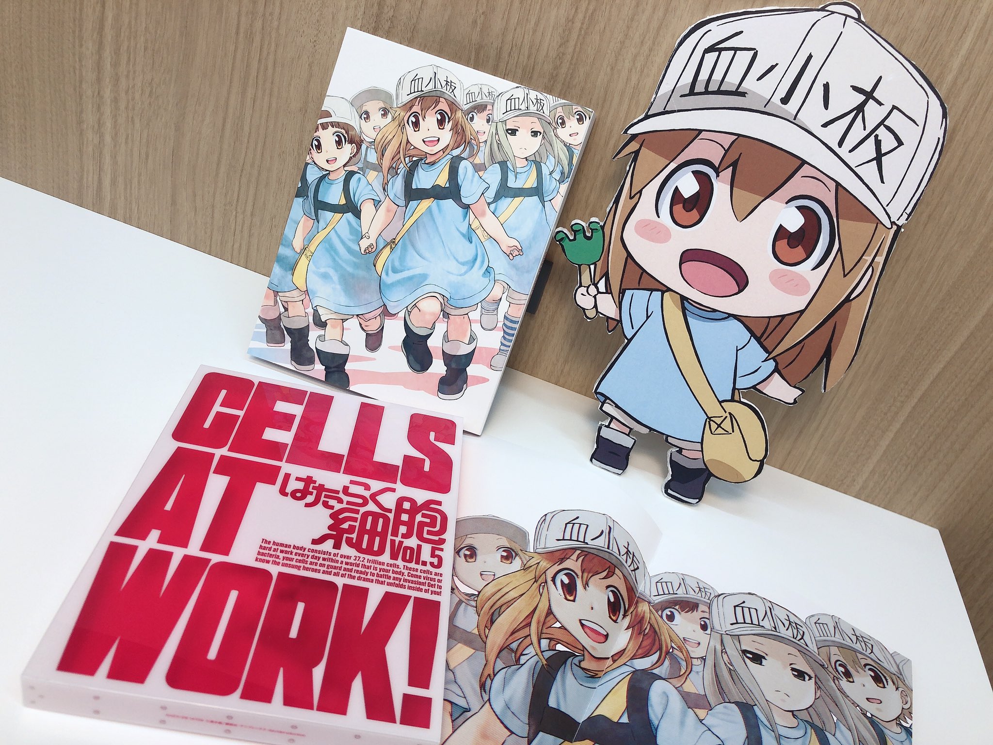 はたらく細胞 公式 今日は特別編 風邪症候群 放送 Blu Ray Dvd第5巻発売日 ジャケットは血小板ちゃん 是非是非こちらもお見逃しなく 宣伝担当 T Co G3d9v1e4be はたらく細胞 T Co Bg1aphqj8p Twitter