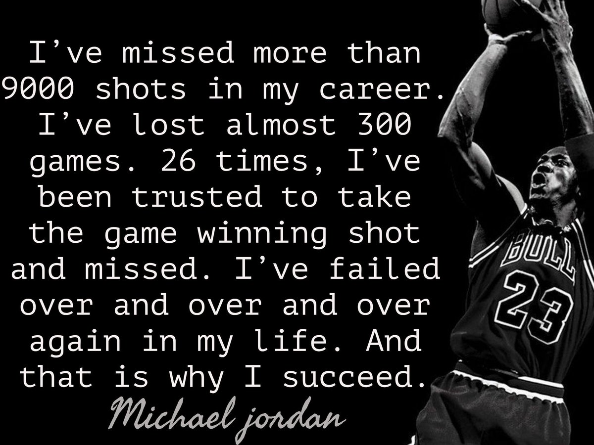 Simple Life Simple Quotes I Ve Missed More Than 9000 Shots In My Career I Ve Lost Almost 300 Games 26 Times I Ve Been Trusted To Take The Game Winning Shot And