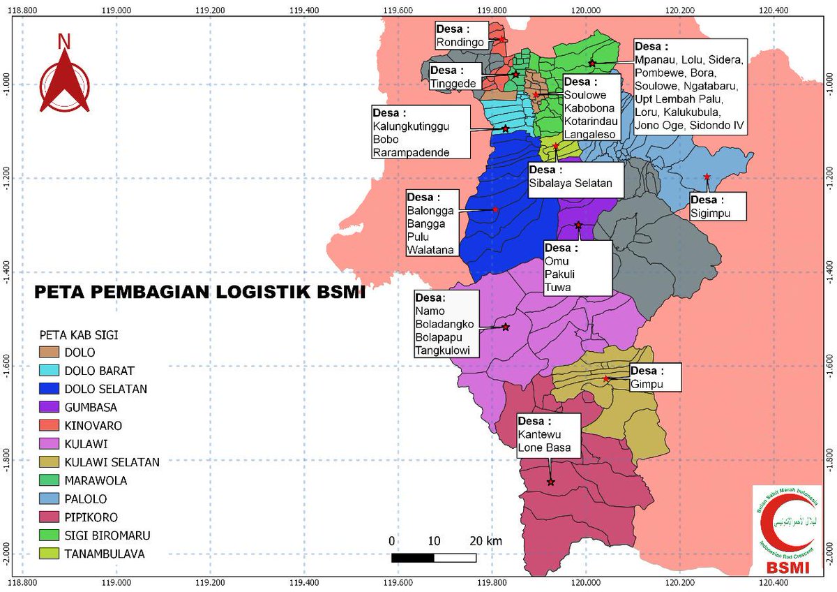 BSMISociety's tweet photo. Bulan Sabit Merah Indonesia (BSMI) telah menyaluran bantuan logistik di Kabupaten Sigi dalam rentan waktu 3 bulan, terhitung sejak bulan Oktober sampai bulan Desember 2018.
#BSMIcareForLife #prayforpaludonggala
#gempasulawesi #prayforsulteng #99dayswithrefugeesbsmi #99dwrBSMI https://t.co/zUJUJJAVXH