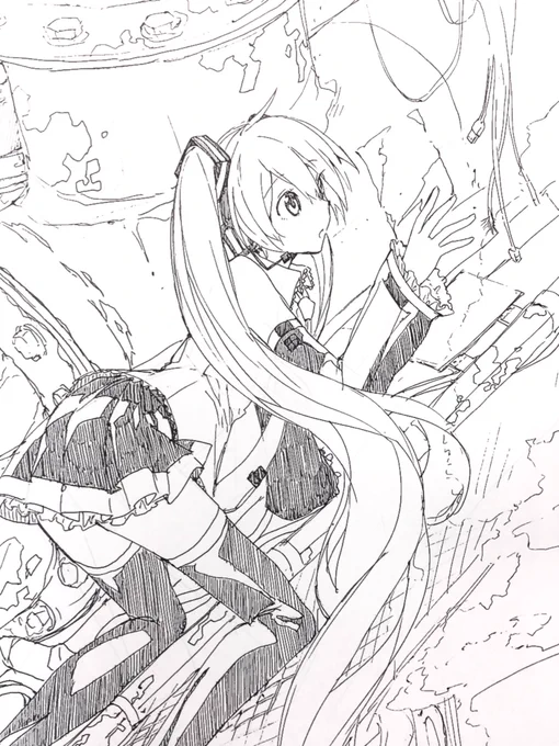趣味丸出しの落書きあげ! 