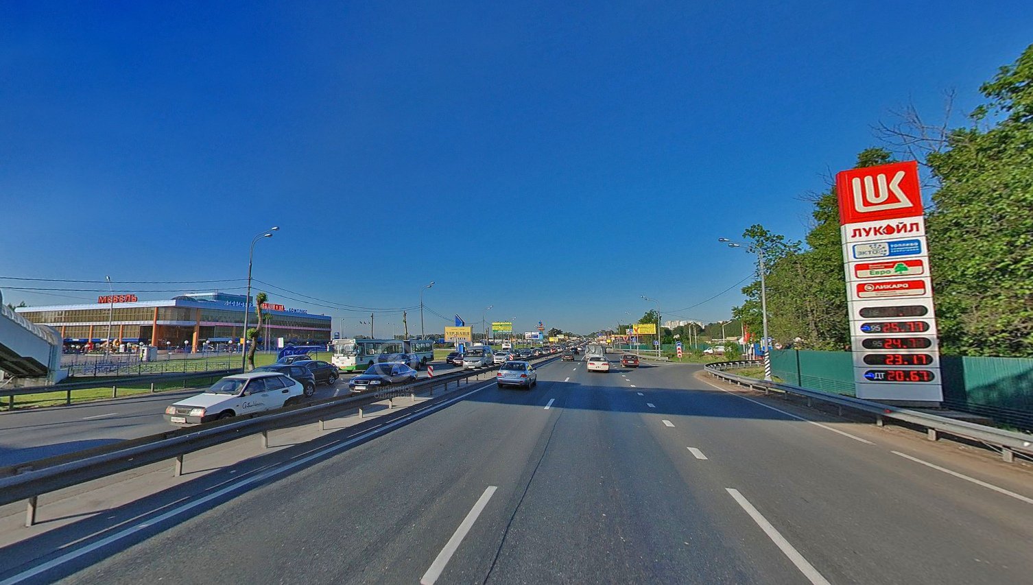 Минское шоссе москва