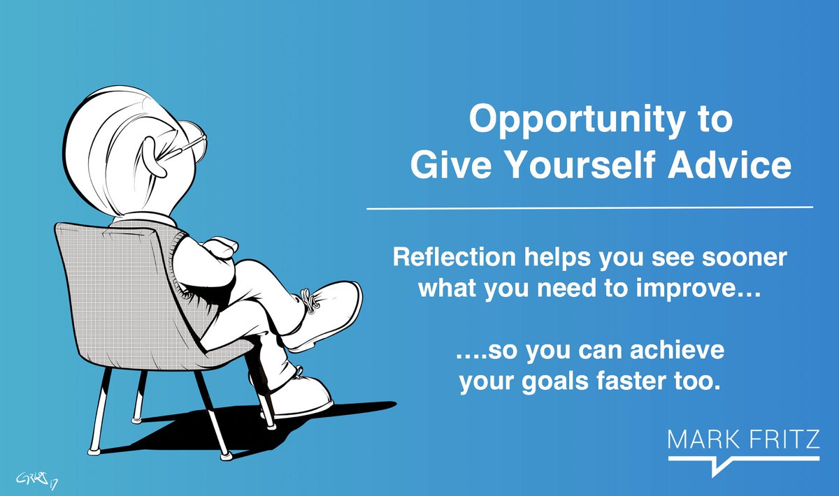 MarkFritz's tweet image. Holiday breaks are a great time to invest in a little reflection...