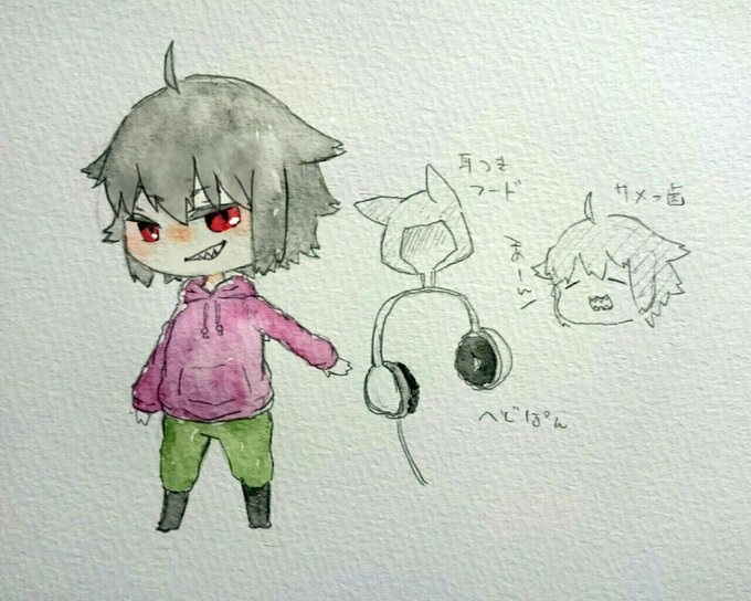 ハーフアップのtwitterイラスト検索結果