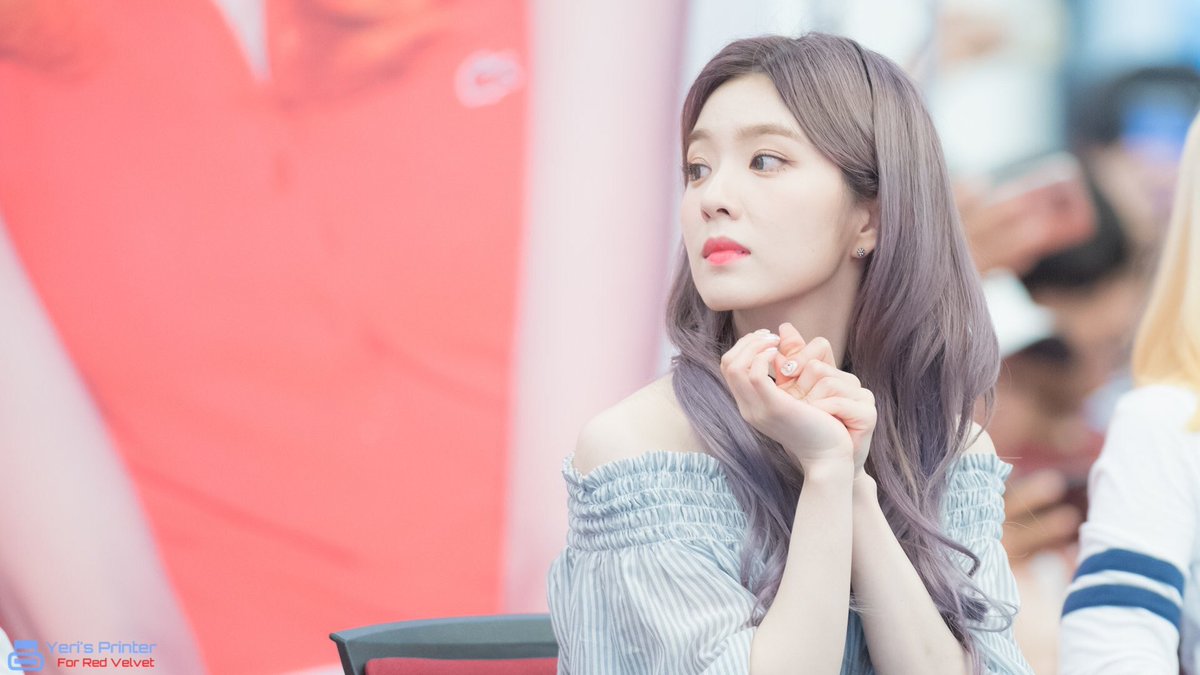 ロシアンルーレット アイリーン 紫髪 レッベル サイン会 @pigpigmeeee2