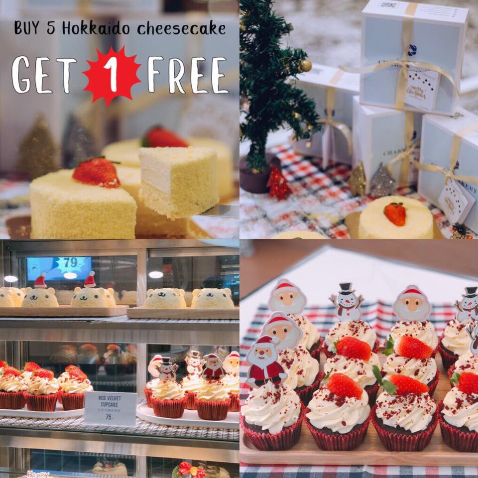 CharmbakeryTH's tweet photo. Merry Christmas 🎄🎁 From ... Charm Bakery 
อัพเดทโปรโมชั่นประจำวันนี้นะคะ
📍งาน Urban gift 2018 บูธร้าน Charm Bakery ชั้น 1 หน้า ZARA ที่ CENTRAL FESTIVAL เชียงใหม่ 
#charmbakery #centralfestivalchiangmai #เค้กวันเกิดเชียงใหม่ #รีวิวเชียงใหม่ #hungryfatguy https://t.co/6sWryUM9JQ