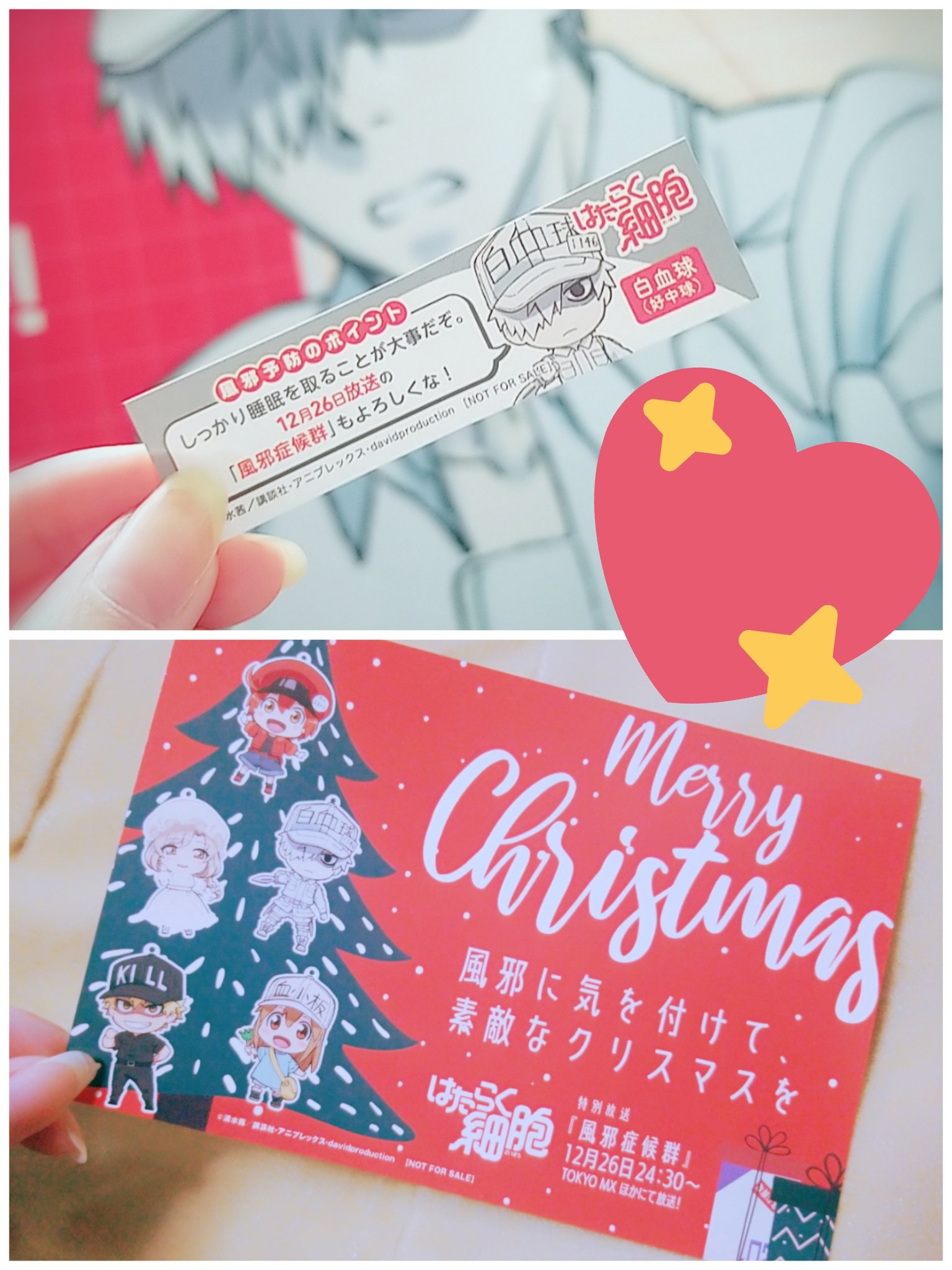 はたらく細胞 公式 特別編 風邪症候群 の放送まであと３時間 本日の放送を記念して スタッフ キャストの皆さまからメッセージコメントをいただきました 白血球 好中球 役の前野智昭さんのメッセージをご紹介 風邪症候群 の放送 配信情報は