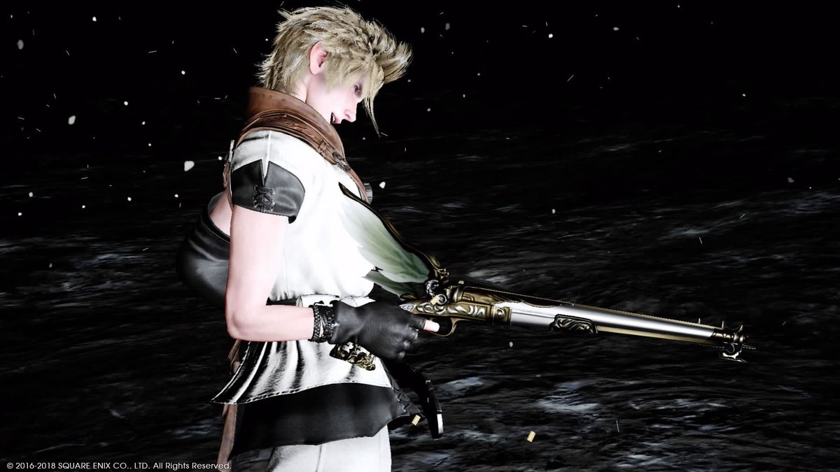 銃のデザインもカッコいい✨

#FF15 #プロンプト