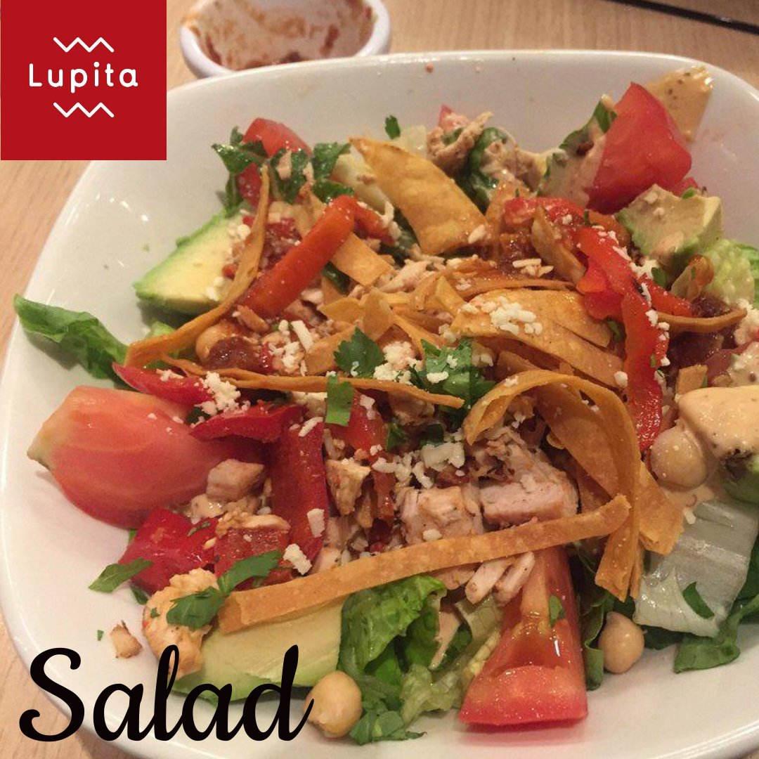 Nothing says Vegan like an amazing Lupita Salad! A fresh mix of Mexican flavour only at Lupita Restaurant #LupitaSalad #Fresh #Vegan #MexicanFlavour #MexicanFood #LupitaFriends #LupitaRestaurants