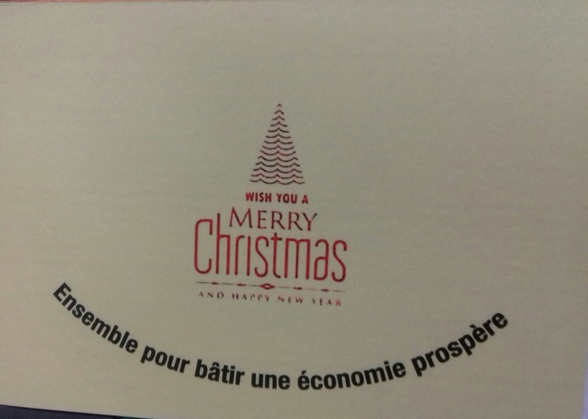 A l'occasion des fêtes de Noël et du nouvel an 2019, le Ministre <a href="/FinancesBdi/">Ministère des Finances Burundi</a>, <a href="/DrDomitieN/">Domitien Ndihokubwayo</a>, sa famille et tout le personnel du Ministère des <a href="/FinancesBdi/">Ministère des Finances Burundi</a> vous présentent les meilleurs voeux de Paix, de Performance et de Prospérité.
