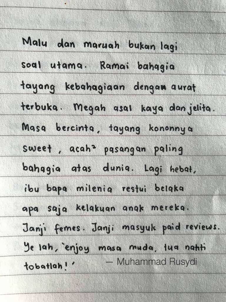 Khalifah Media Networks On Twitter Sayang Tu Memang Sayang Tapi Tak Semua Kasih Sayang Jadi Cerita Bahagia Credit To Muhammad Rusydi Https T Co Jsmwvjujqr Twitter