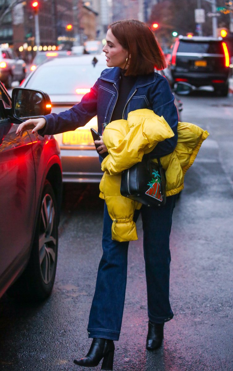 December 1: Zoey out and about in New York. #DeutchUpdates